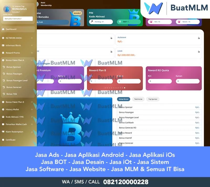 Pembuatan Website MLM Jayapura